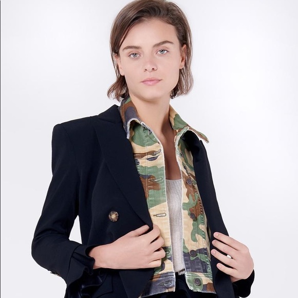veronica beard camo dickey